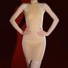 Sexy Women 5D 912 Pin Micro Mini Dress Halter Elastic Bodycon Tights  Glossy Shiny Hip Maid Cute Skirt Party Date Ootd Fashion