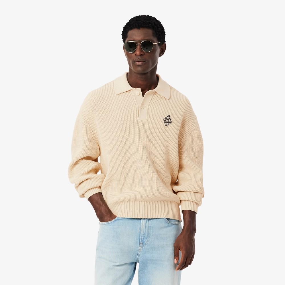 [lacoste] Мужской лонгслив-поло с L-логотипом AH0612-56GS7G 4