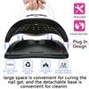 SUN X10 Max UV LED Nail Lamp For Fast Drying Gel Nail Polish Dryer 66LEDS Home Use Ice Lamp With Auto Sensor For Manicure Salon