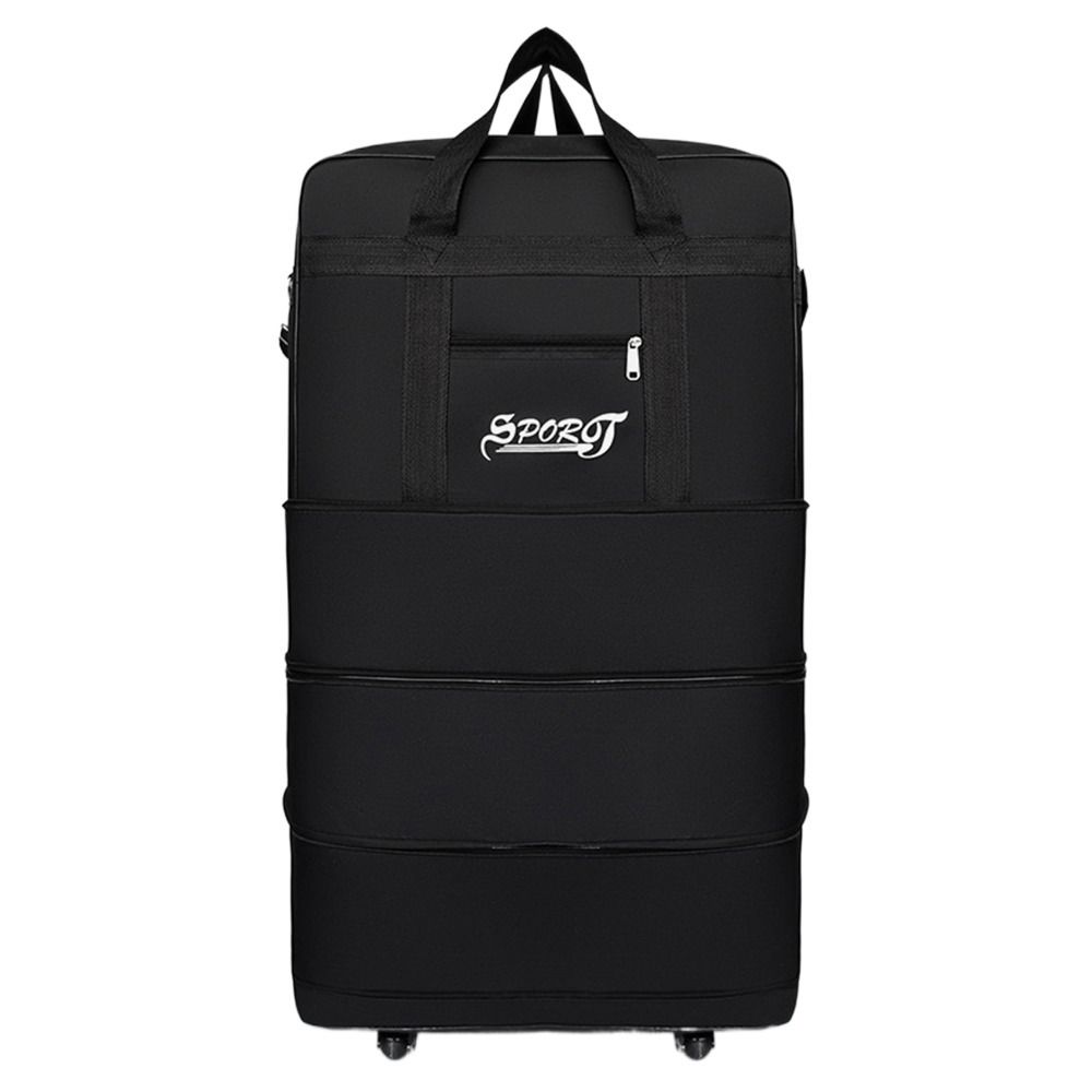 With Wheels Rolling Duffle Bag with Wheels Multiple Pocket Suitcases Rolling Luggage Bag  Travel