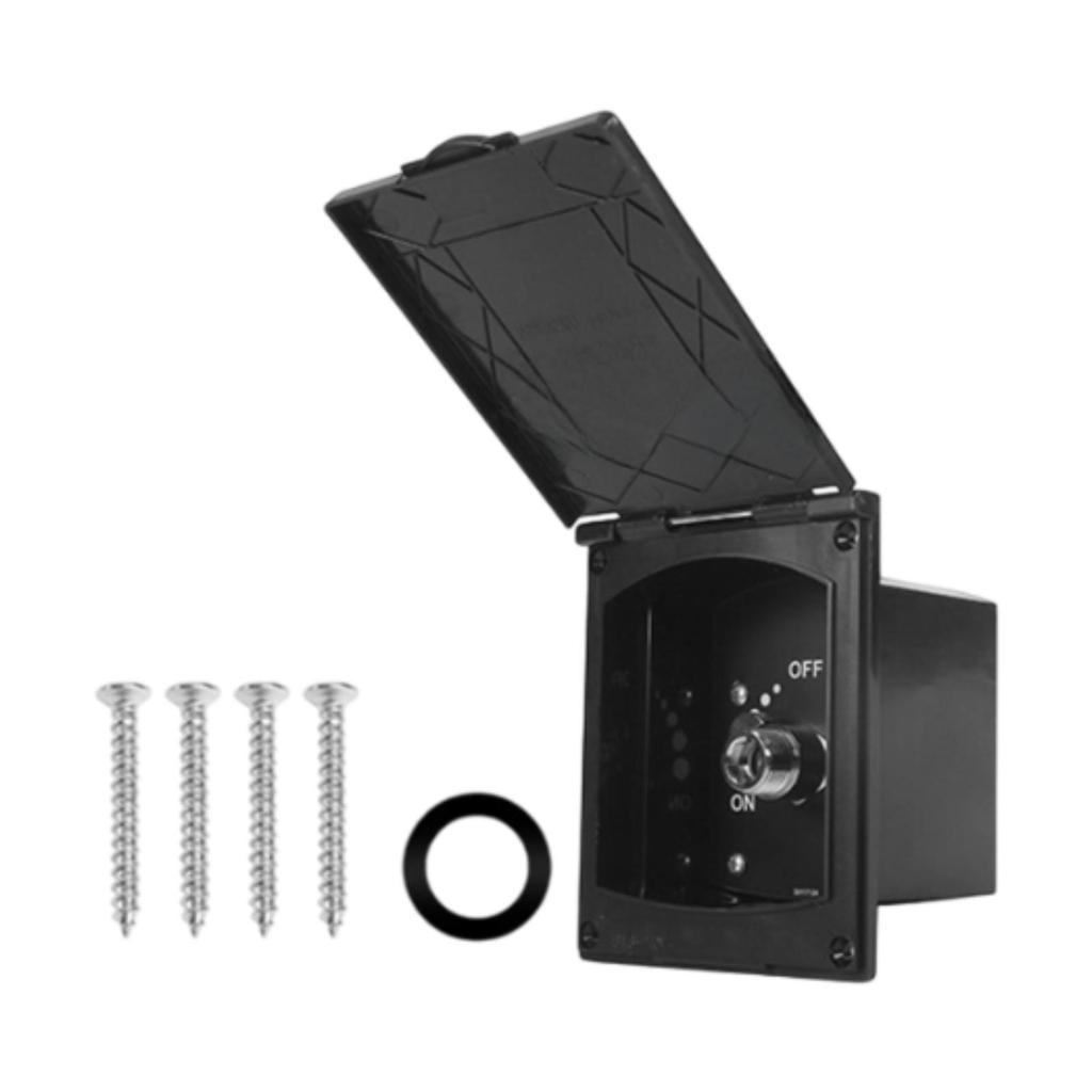 Generic RV Exterior Shower Box Kit Modification Accessories Adjustable Water