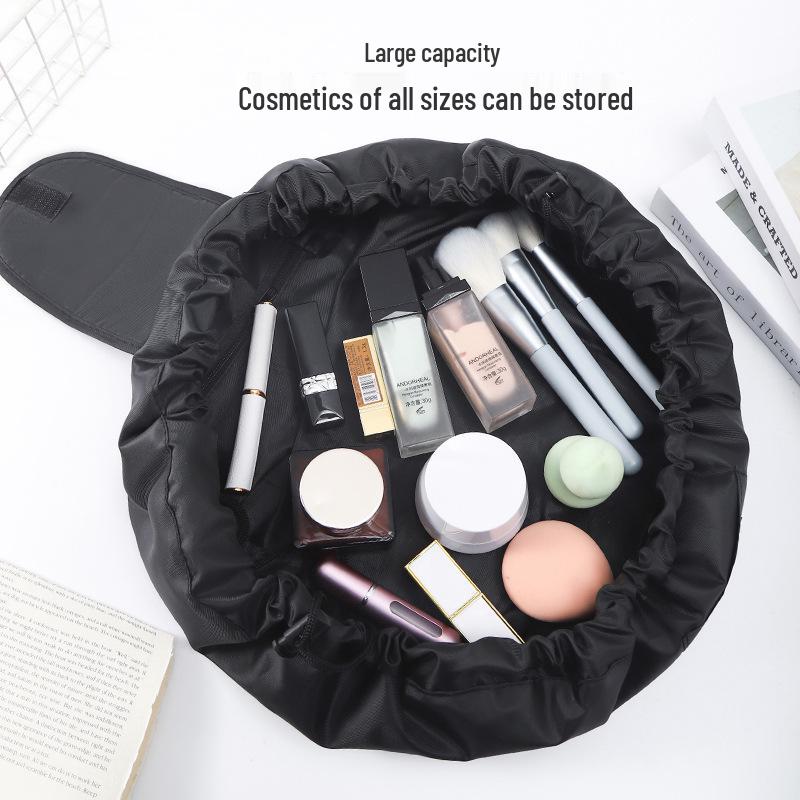 2025 Women's Large-Capacity Drawstring Makeup Bag: New Portable Cosmetics Storage for Outings
