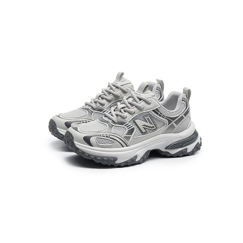 Spring and Autumn Cool Run Classic Dad Shoes N-word Women's Shoes Couple Thick-soled Height-increasing Sneakers Casual Shoes