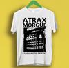 Atrax Morgue Muzyka Retro Cool Top T-Shirt P3040