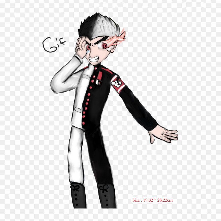 Danganronpa Pixel Art Danganronpa V3 Killing Harmony Danganron Print Sticker On Clothes DIY Thermal Stickers For T-Shirts Patch Iron On Transfer Patch