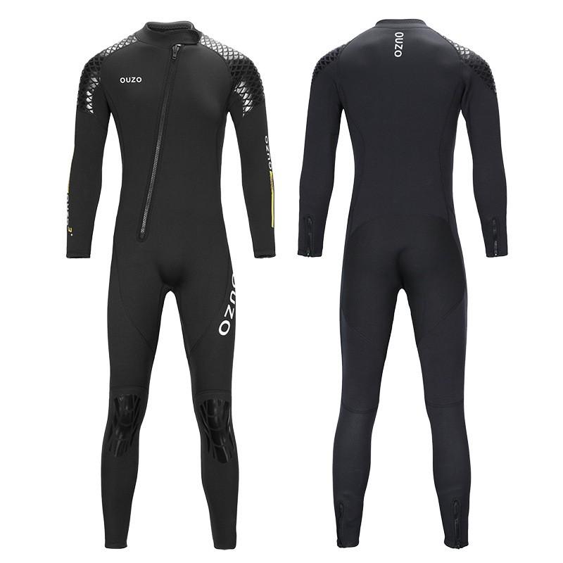 3mm Neoprene Fullsuit Wetsuit Men Women Warm Thermal Diving Surfing Snorkeling Winter Swimming