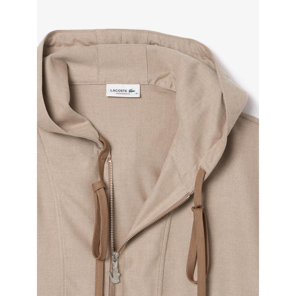 LacoSte Women S Flannel Hoodie Top Cf4188 54n Icc q2nCf4188 54nIcc