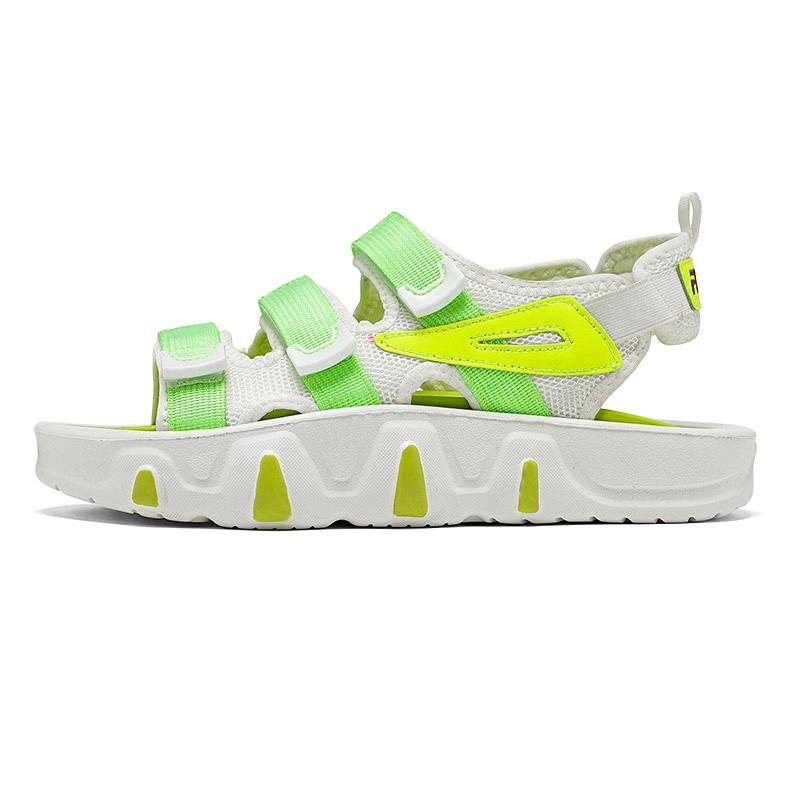 Fashion 2024 Summer Trendy Green Couples Shoes Men's Beach Shoes  Women's Chunky Sandal Lightweight Peep-Toe Shoes Zapatos Para Mujeres