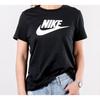 Nike Sportswear Essential Classic Logo Short Sleeve T-Shirt Women Tops Black BV6170-010