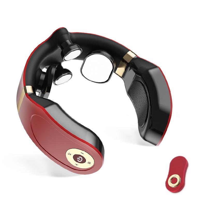 Cervical Spine EMS Neck & Shoulder Massager with Heat Compression