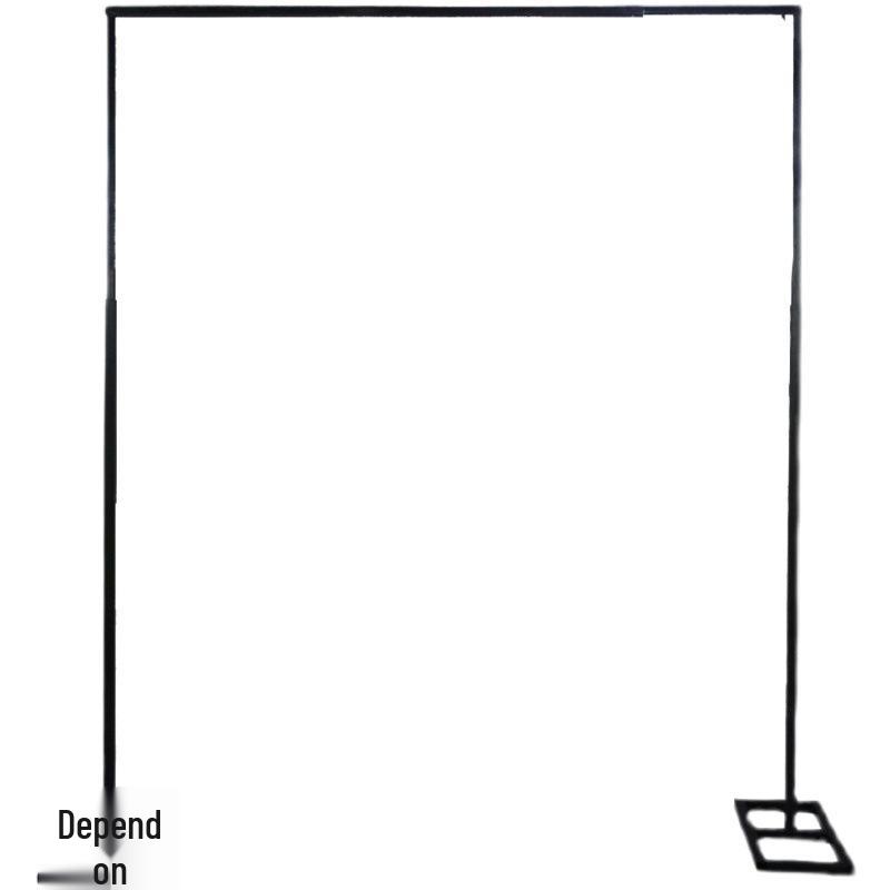 Autumn Mori Style Wedding Photo Booth Wrought Iron Arch Decoration