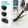 5PCS Dual Diameter Vacuum Hose Adapter Plastic Hose Connection Vacuum Hose Connector Converter Parts Black
