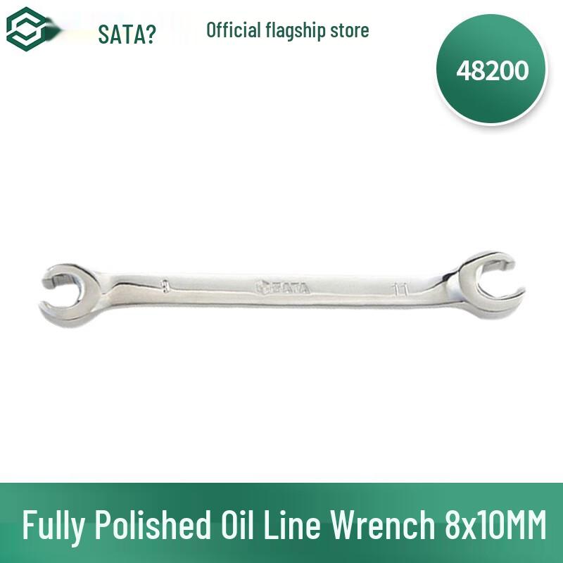 SATA 48200 Fully Polished Flare Nut Wrench