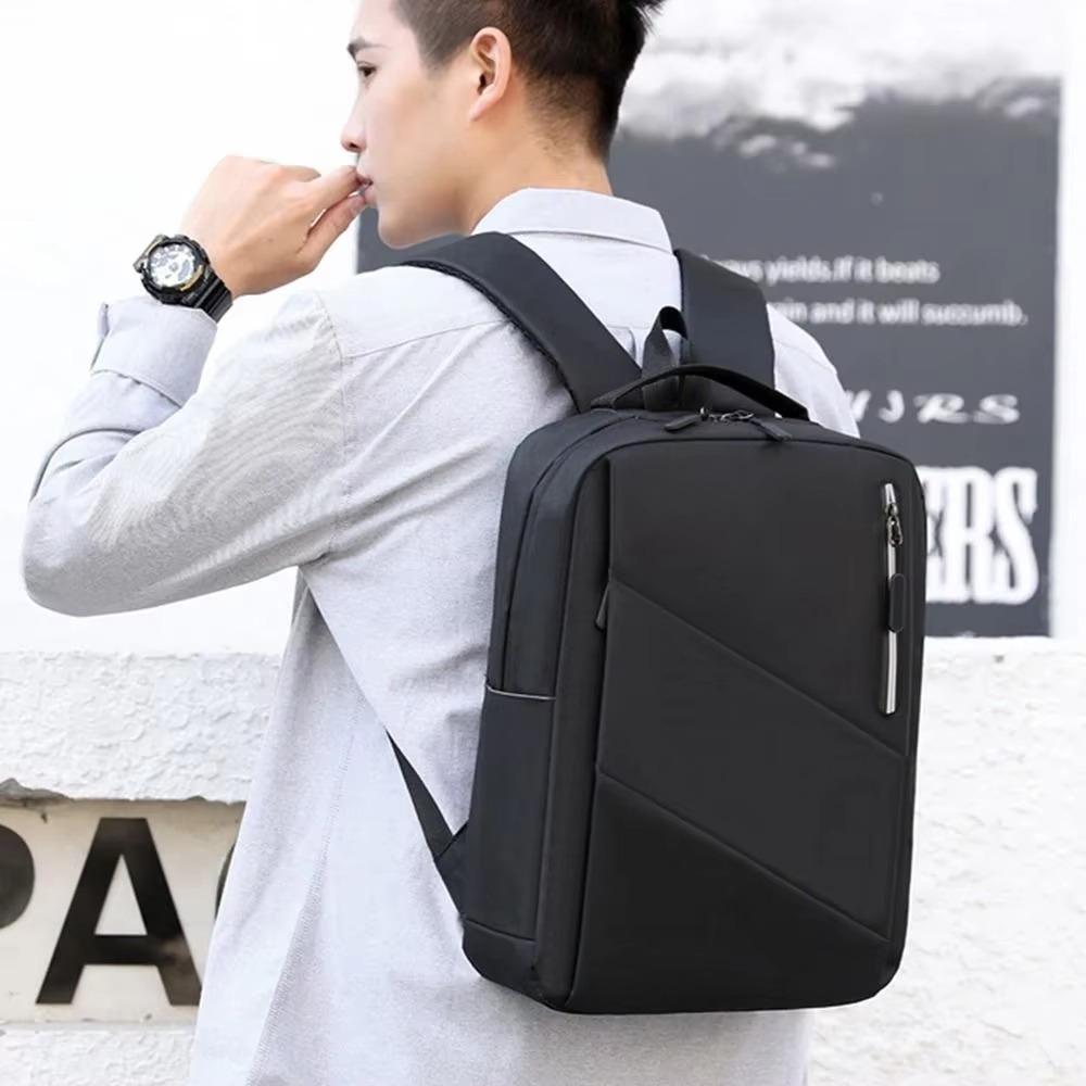 Multi-pockets Men's Backpack Nylon Business Shoulder Bags Casual Laptop Backpack Sports