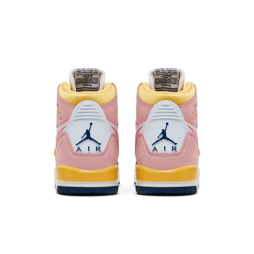 Air Jordan Legacy 312 Grade School 'White Coral French Blue' (Unisex) White / Coral Pink / White / French Blue / Brilliant Topaz / Sakura Pink