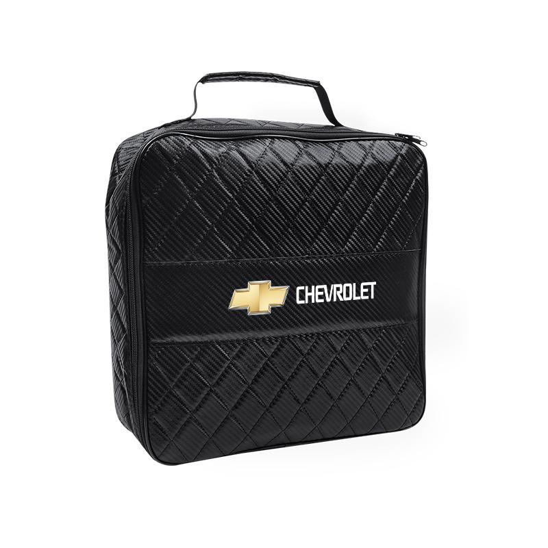 Ladekabel-Aufbewahrungstasche Organizer-Box für Auto-Innenraum Für Chevrolet Spark Captiva Cruze Tracker Epica Nubira Malibu