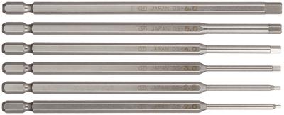 TRUSCO Long Hexagon Bit Set THBL-6S