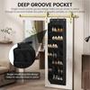 24-grid wall shoe storage rack door shoe storage rack closet door storage rack boot storage rack for home shoe storage