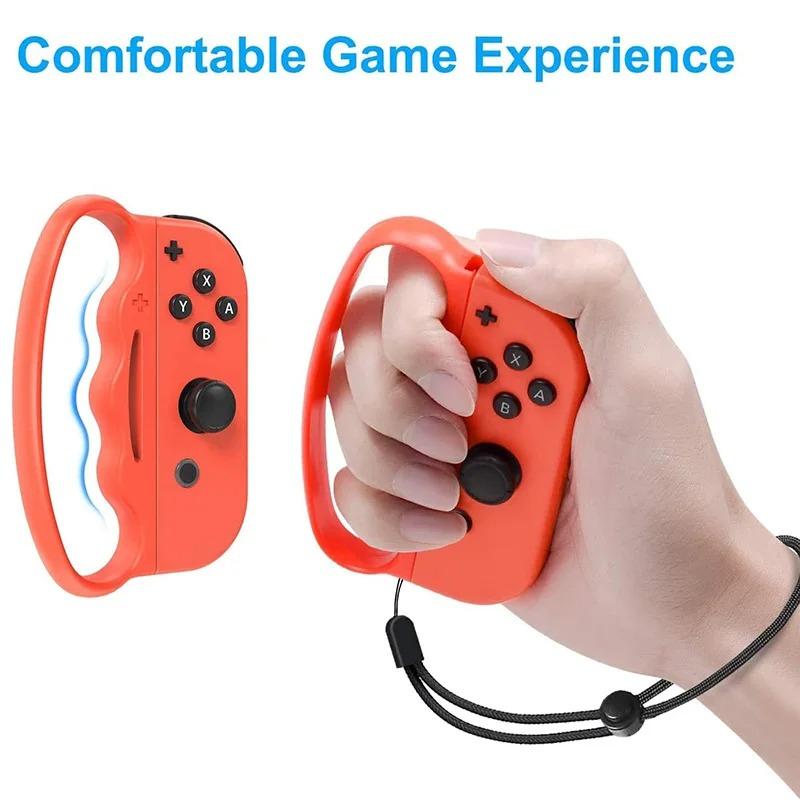 For Nintendo Switch OLED Joy-Con 1 Pair Motion Sensing Strap Boxing Finger Grip