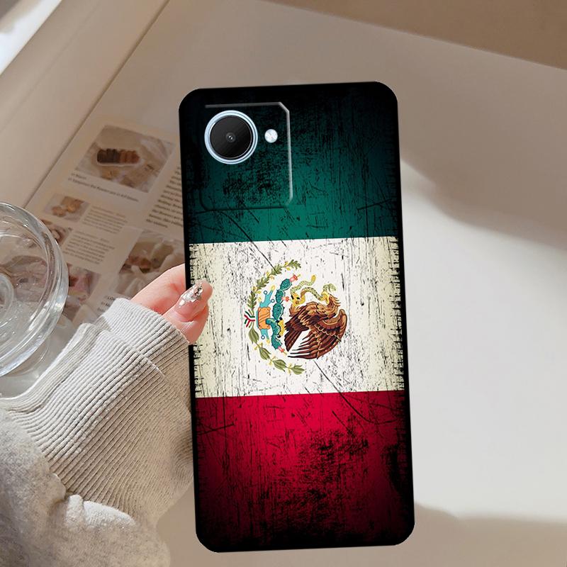 Mexican Pride Eagle Flag For Realme 14 Pro Plus 10 11 12 13 GT 6 6T 5 GT7 Pro C67 C61 C55 C53 C51 C21Y C25S C75 Case