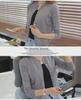 Women's Slim Round Neck Knitted Cardigan - Lightweight, Solid Color Sweater for Spring and Autumn