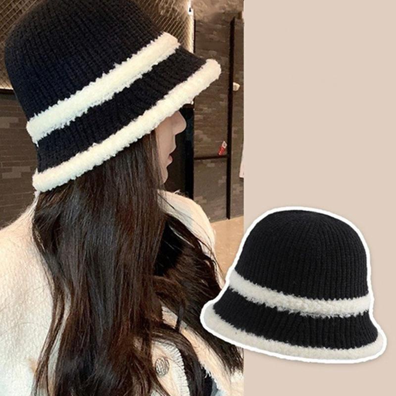 

Fisherman S Hat Женская шляпа-ведро универсальная вязаная шляпа-ведро кофейный