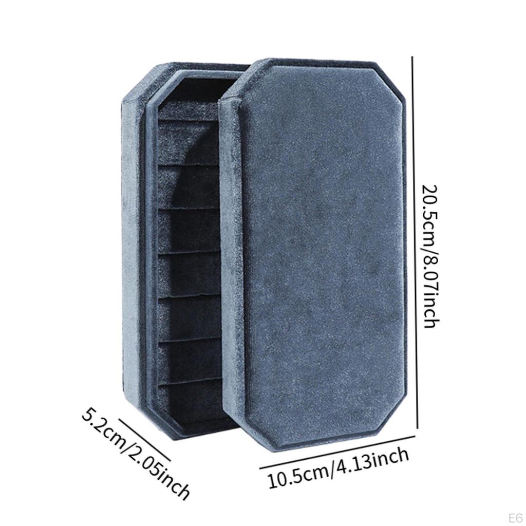 Jewelry Box Display Tray Treasure Case Multifunctional Ring