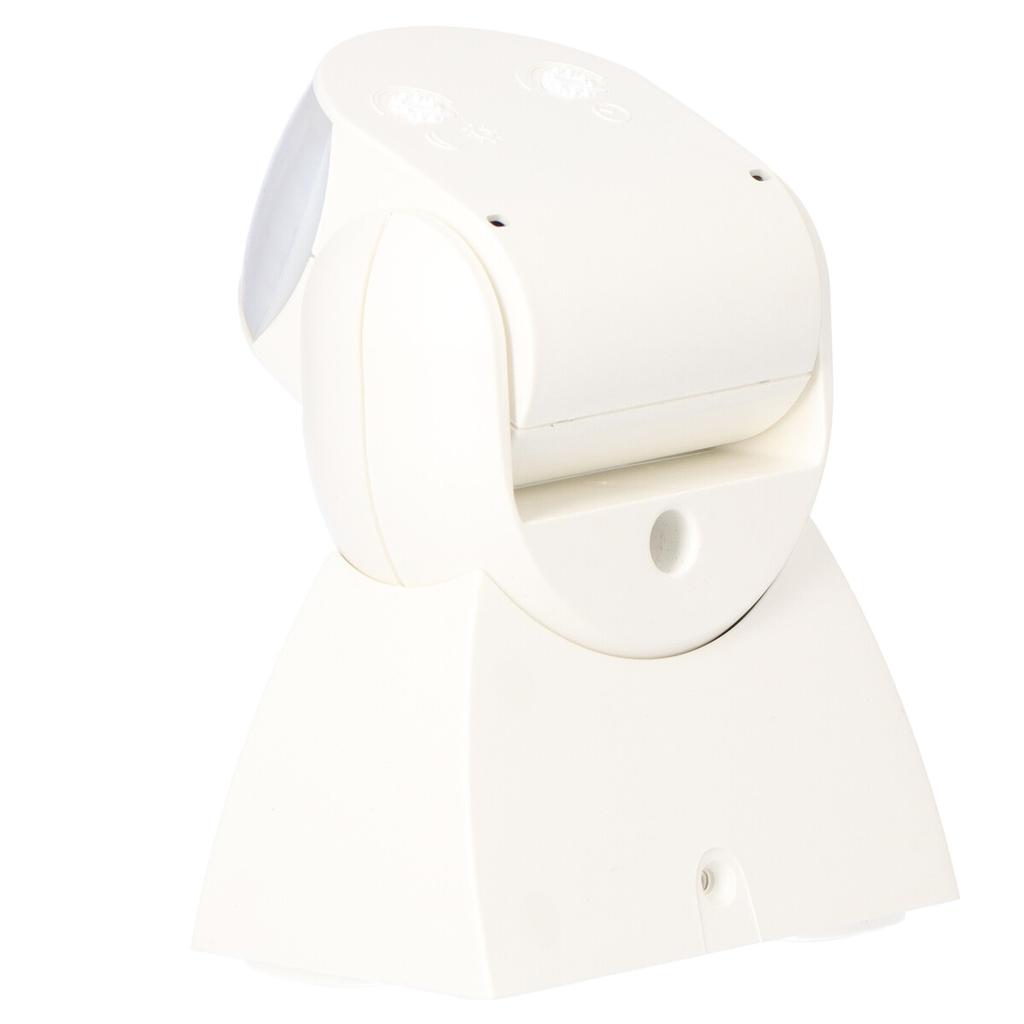 Steinel IS1 White Motion Sensor, Surface-mounted, 10m Range, 120° Angle, IP54