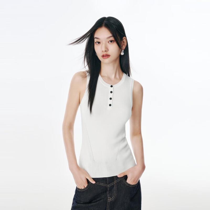 

Женский осенний вязаный жилет и кардиган PEACEBIRD S