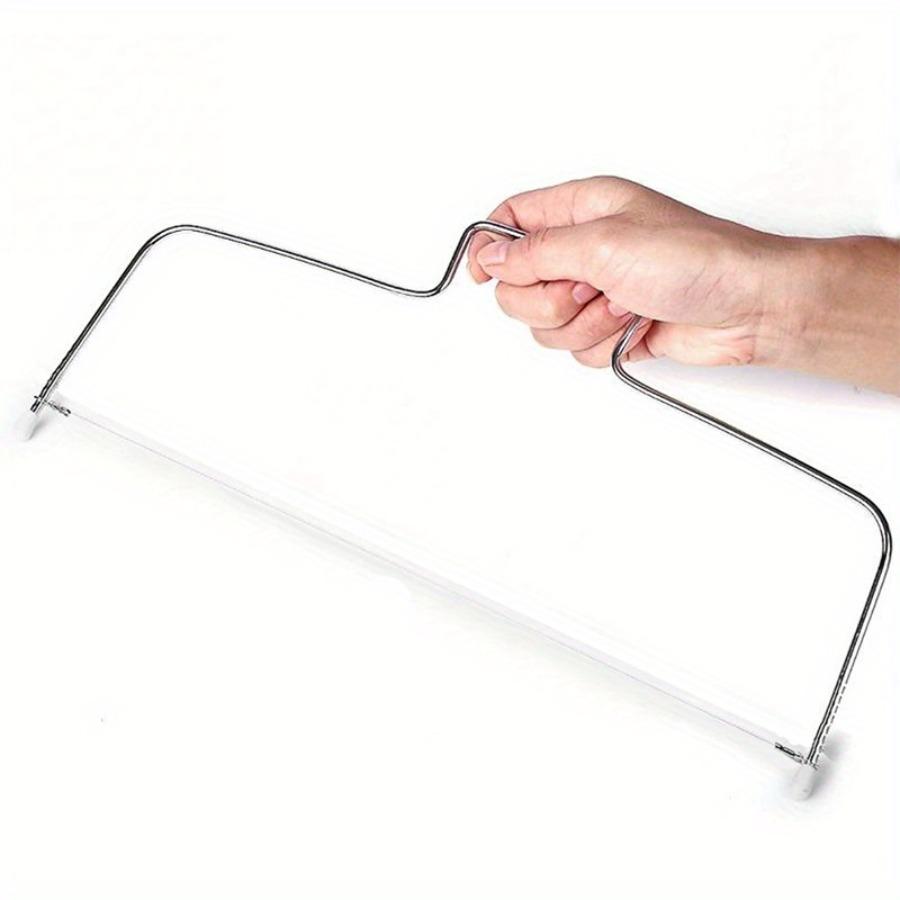 Stainless Steel Cake Layer Divider, Cake Slicer, Dual-Line Cutting, Adjustable Thickness, Bread Divider, Baking Tool