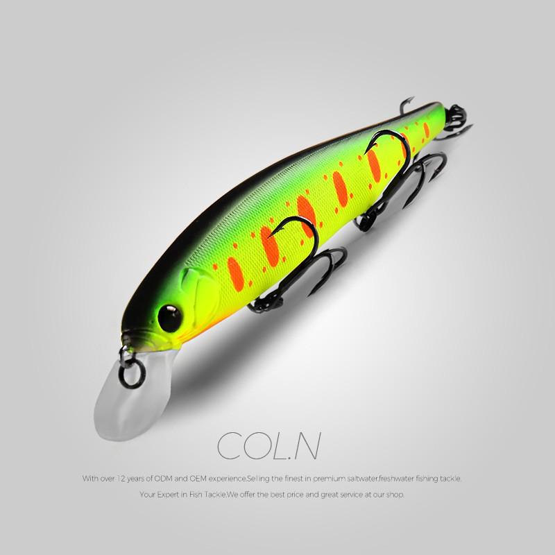 Bear King BEARKING 110mm 15g Floating Minnow Fishing Lure (Dives 1.5m) M111
