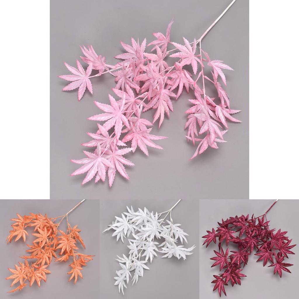 Maple Leaf Artificial Flower Wedding Prop For Outdoor Photography And Home Decor