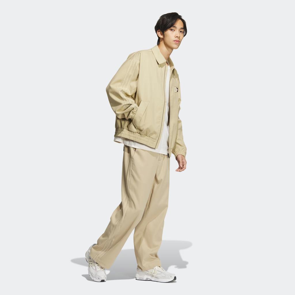 Adidas Originals V-Day Jacket Unisex Jacket Beige Striped JE3490