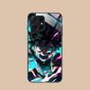 MHA Izuku Deku Mobile Phone Case for Samsung Galaxy S26 S25 S24 S23 S22 S21 S20 Note20 Plus FE Ultra Glass Colorful Cover Cover