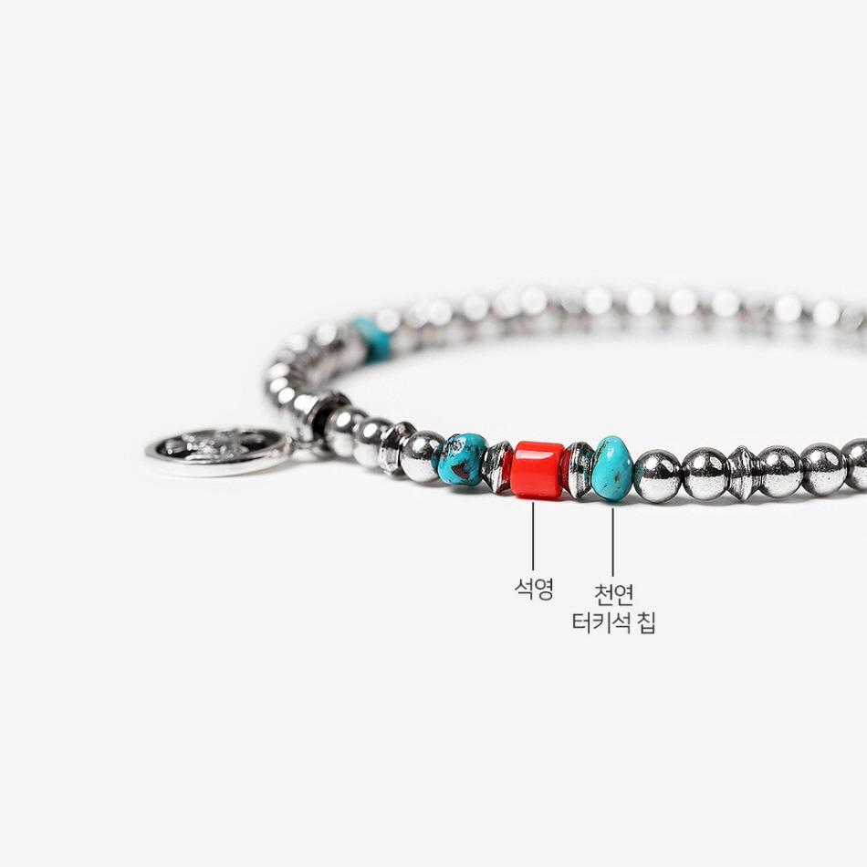 Aekki Ethnic Plot Turkish Natural Stone Bracelet