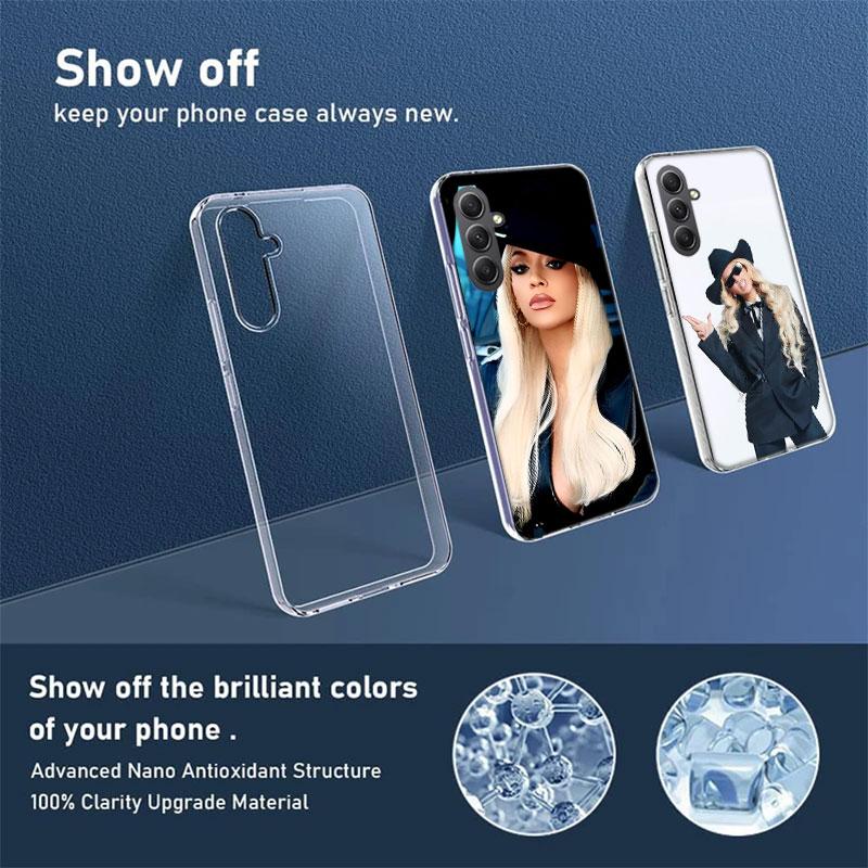 B-Beyonce Concert Bang Phone Case for Samsung A16 A26 A36 A56 A17 A37 A57 A07 A06 A02S A03 A04S A05S Galaxy Note 20 10 A50S A71