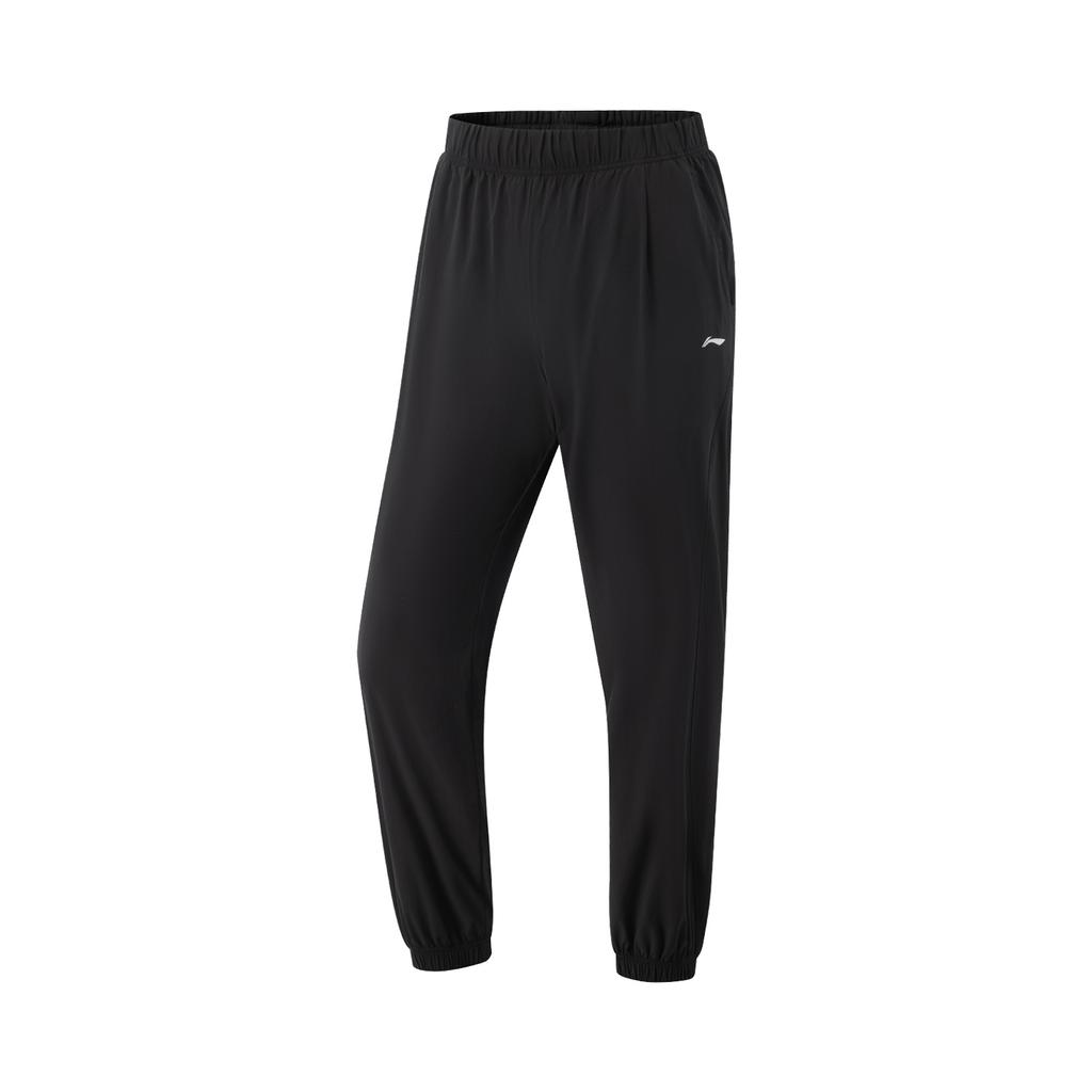 Li-Ning Loose Comfortable Simple Versatile Sports Jogger Pants Women bottoms Black AYKV352-1