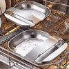 Stable Stainless Steel Spoon Rest Space Saving Kitchen Utensil Rack  Food Truck