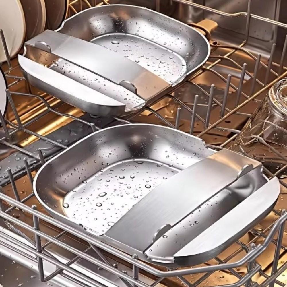 Stable Stainless Steel Spoon Rest Space Saving Kitchen Utensil Rack  Food Truck