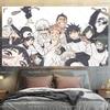 Jujutsu Kaisen Cartoon Hintergrund Anime Charakter Kinder Jungen Geburtstagsparty Dekoration Babyparty Foto Hintergrund Requisiten Zubehör