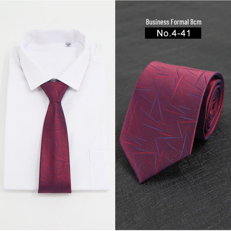 Men's Formal Business Casual Solid or Striped Tie