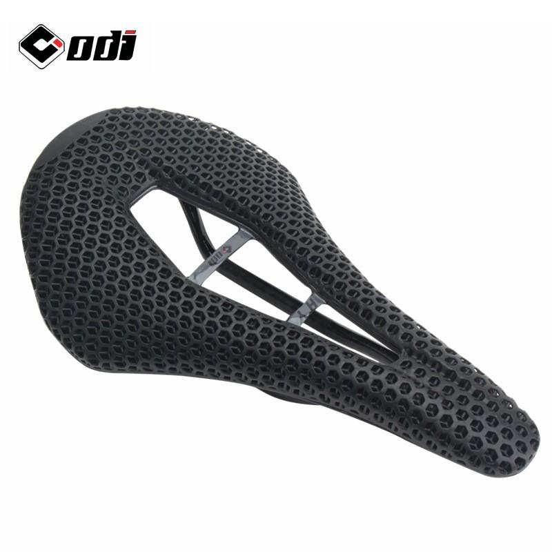 ODI Carbon Fiber 3D Printed Bicycle Saddle Road Mountain Bike Cycling Comfort Performance Seat