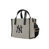 New MLB Canvas Bag, Tote Bag, Shopping Bag, Handbag, Shoulder Bag Trumpets Unisex Black 3AORS062N-50BKS