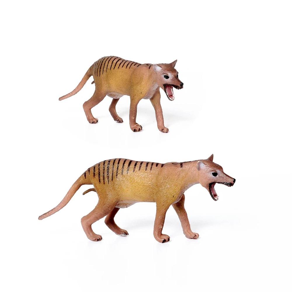 Realistische Wilde Dieren Arctische Wolf Buidelwolf Gorgonops Manenwolf Model Actiefiguren Jungle Bos Dier Speelgoed voor Kinderen