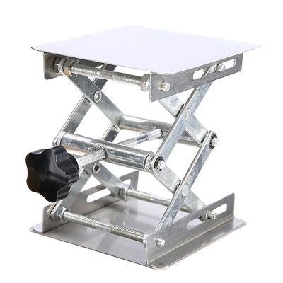 Nerezový zvedák routeru Zvedací platforma Stojan Zvedák pro router Ponk Stůl Dřevoobrábění