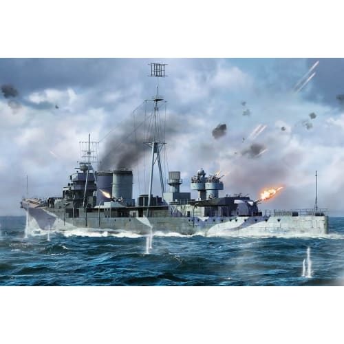 Trumpeter 1/700 Royal Navy Light Cruiser HMS Colombo Plastic Model 06742