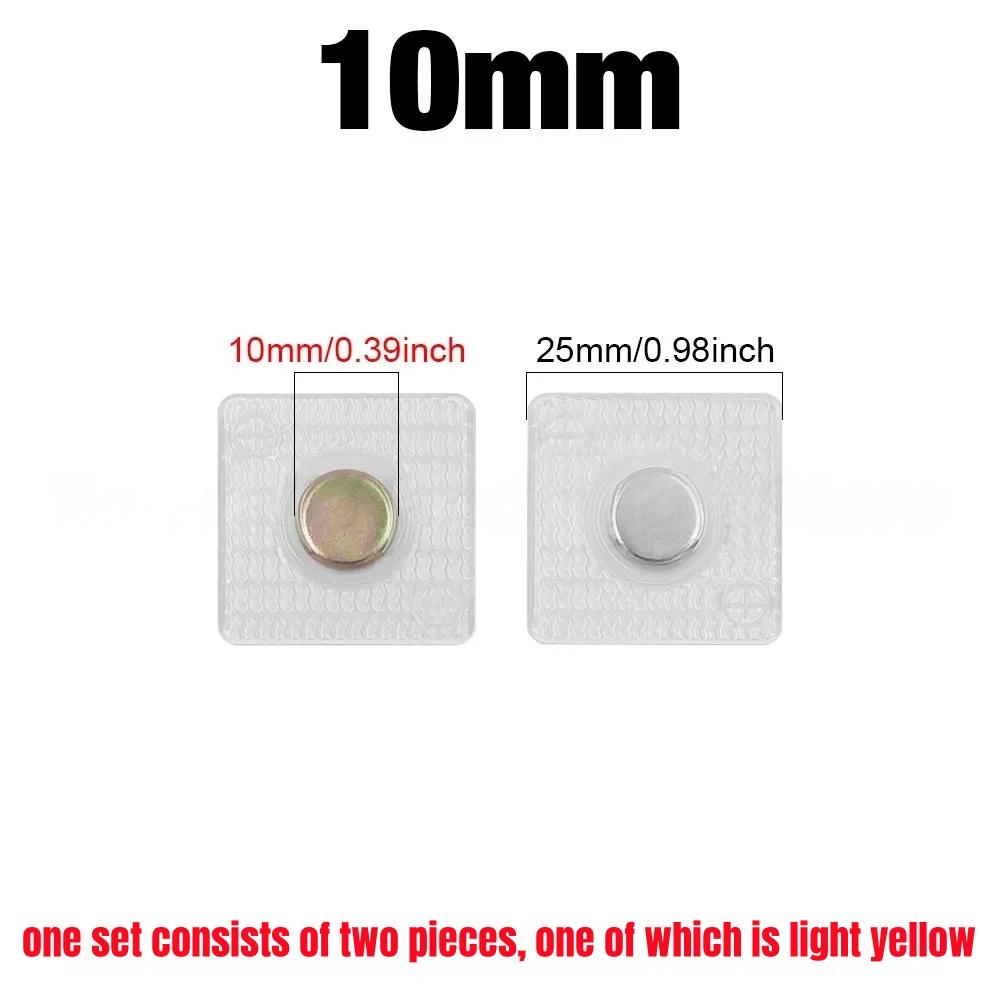 1Pair PVC Invisible Strong Magnetic Snaps Button Hidden Magnetic Fastener for Handbag Clothing Clasp DIY Craft Sewing Supplies