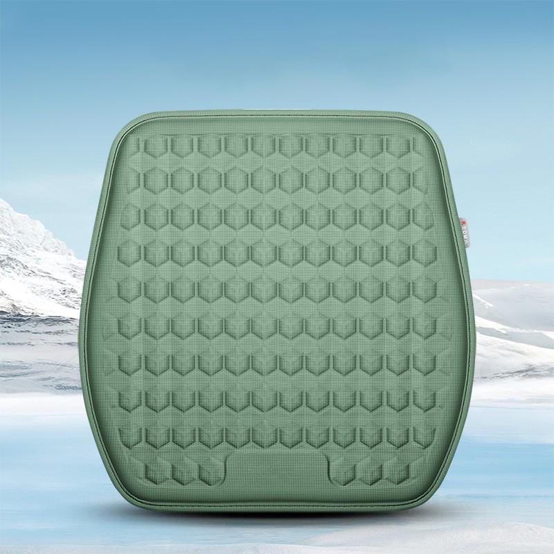 Universal Car Seat Cushion Cover Breathable Cool Bump Gel Fabric Car Seat Covers Massage Headrest Lumbar Pillow Auto Interior