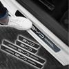 Car Exterior Door Sill Door Bowl Protective Sticker For BYD Dolphin Seal Atto3 Han Tang Song Yuan BYD  Carbon Fiber Anti‑Wea
