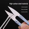 Zhang Xiaoquan U-Shaped Spring Yarn Scissors – Small and Large Tailoring Scissors for Dressmaking and Household Use